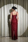 Scarlet Sparkle Gown