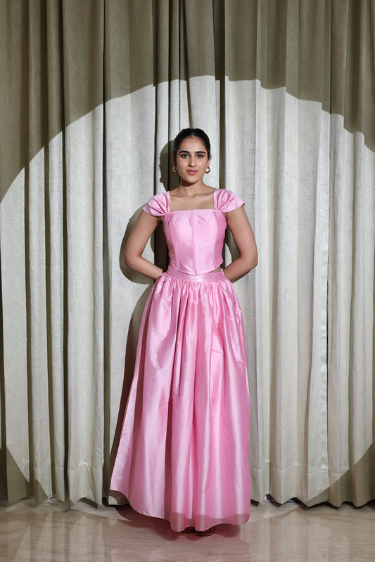 Blush Princess Tafetta Set