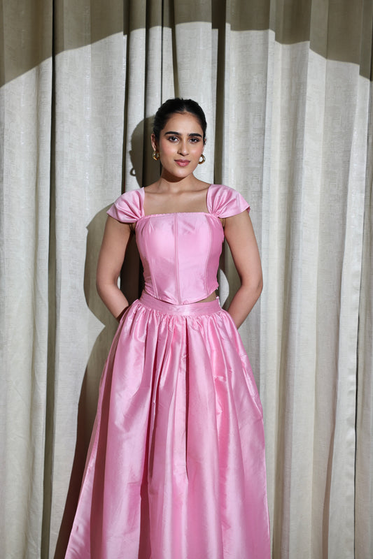 Blush Princess Tafetta Set