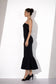 Black Strapless Mermaid Dress
