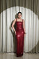 Scarlet Sparkle Gown