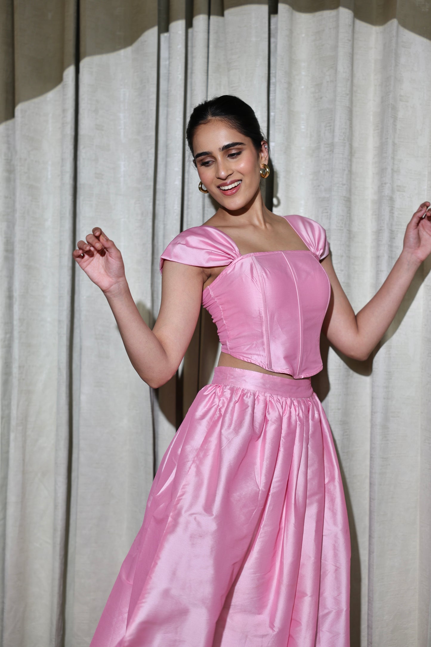 Blush Princess Tafetta Set