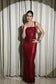 Scarlet Sparkle Gown