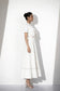White Layered Skirt Co-ord Set