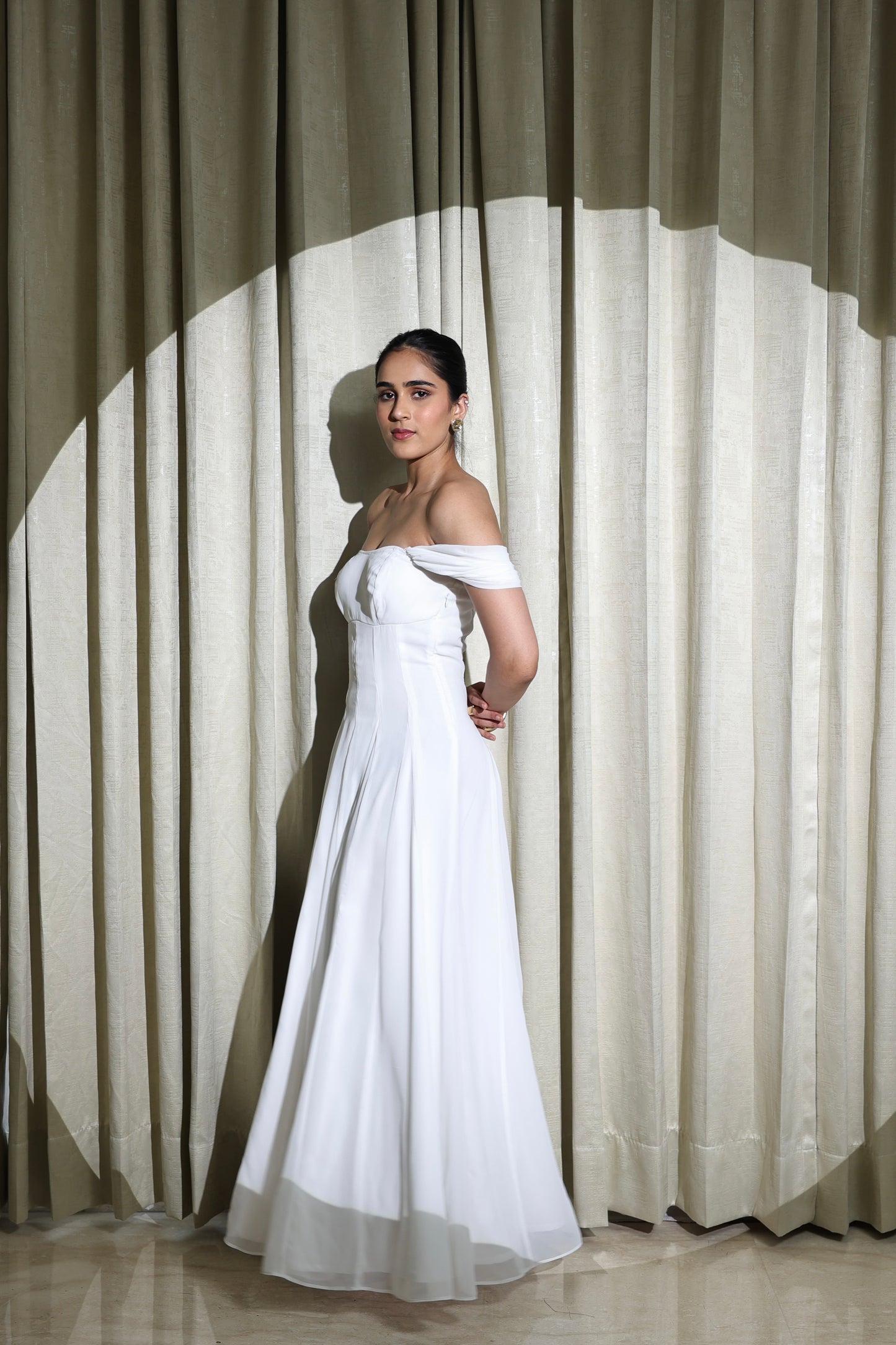 Ethereal White Gown