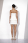 White Peplum Co-ord Set