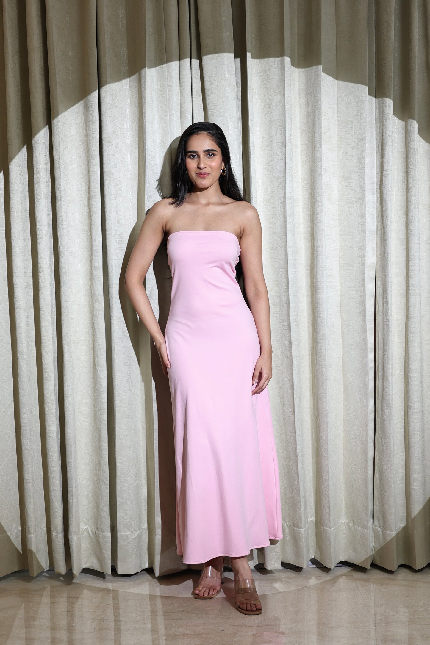 Blush Twist Convertible Dress