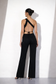 Black One-Shoulder Co-ord Set