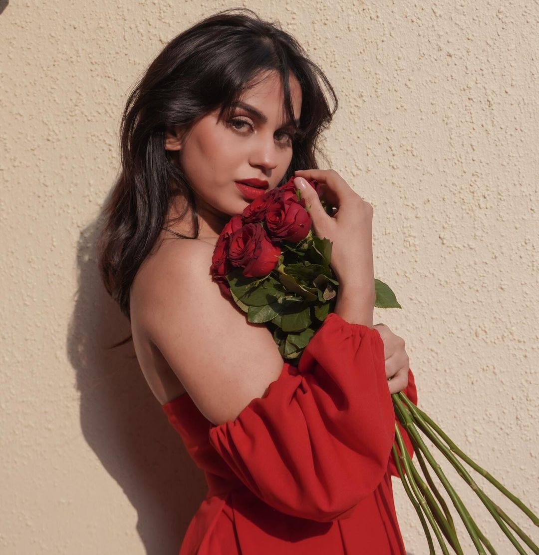 SHOWSTOPPER - Red detachable sleeve dress