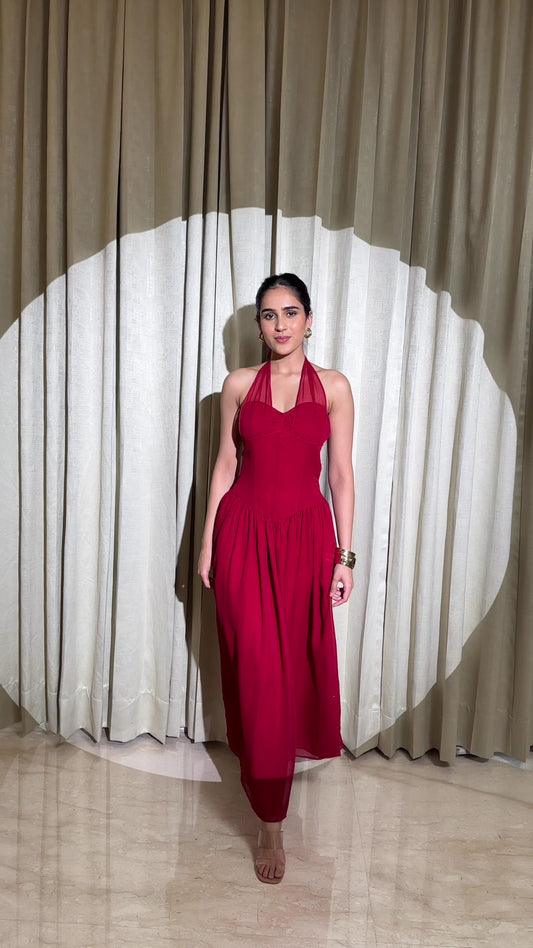 Eternal Scarlet Midi