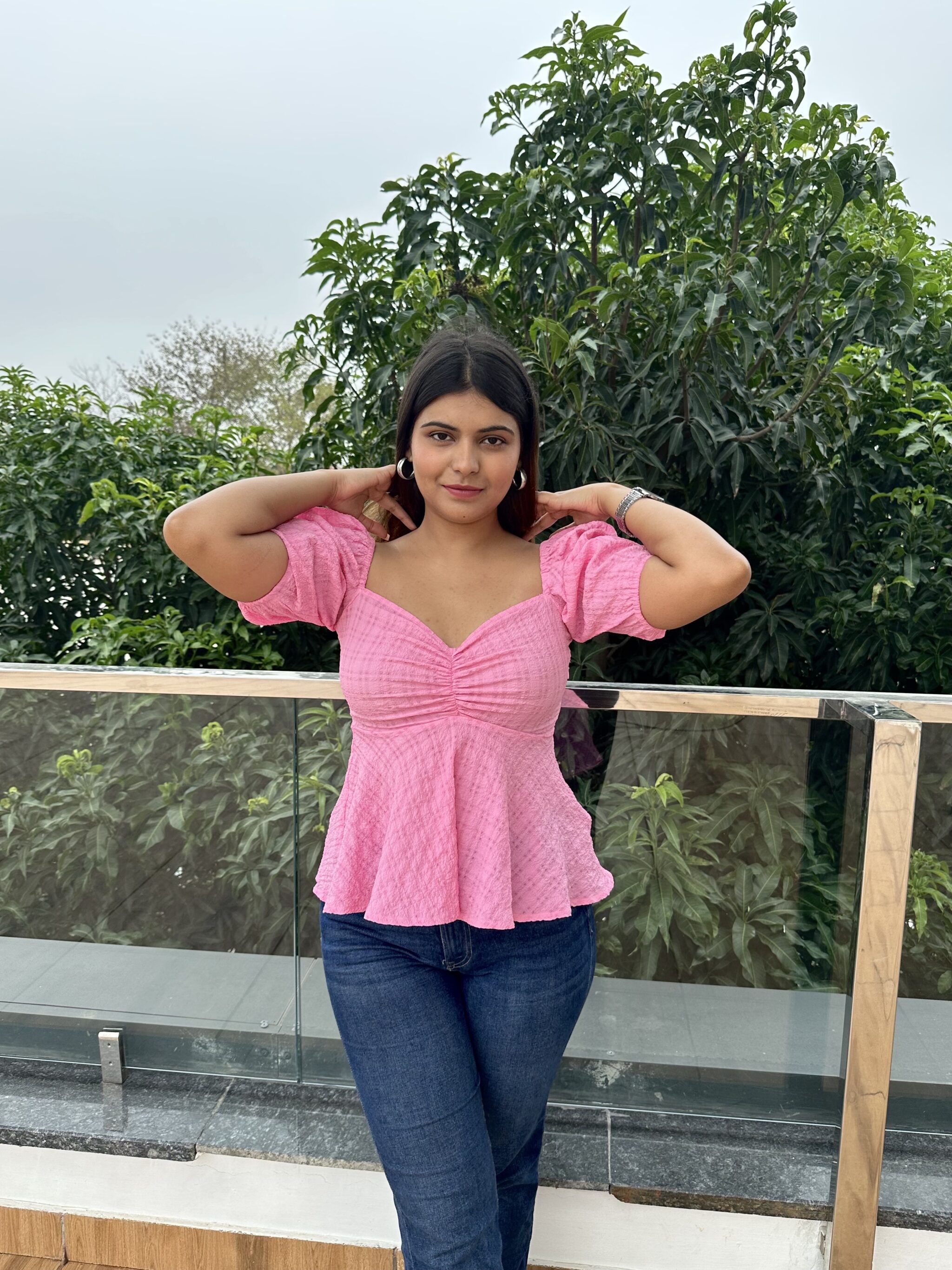 Soft girl vibe – Baby pink top