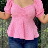 Soft girl vibe – Baby pink top