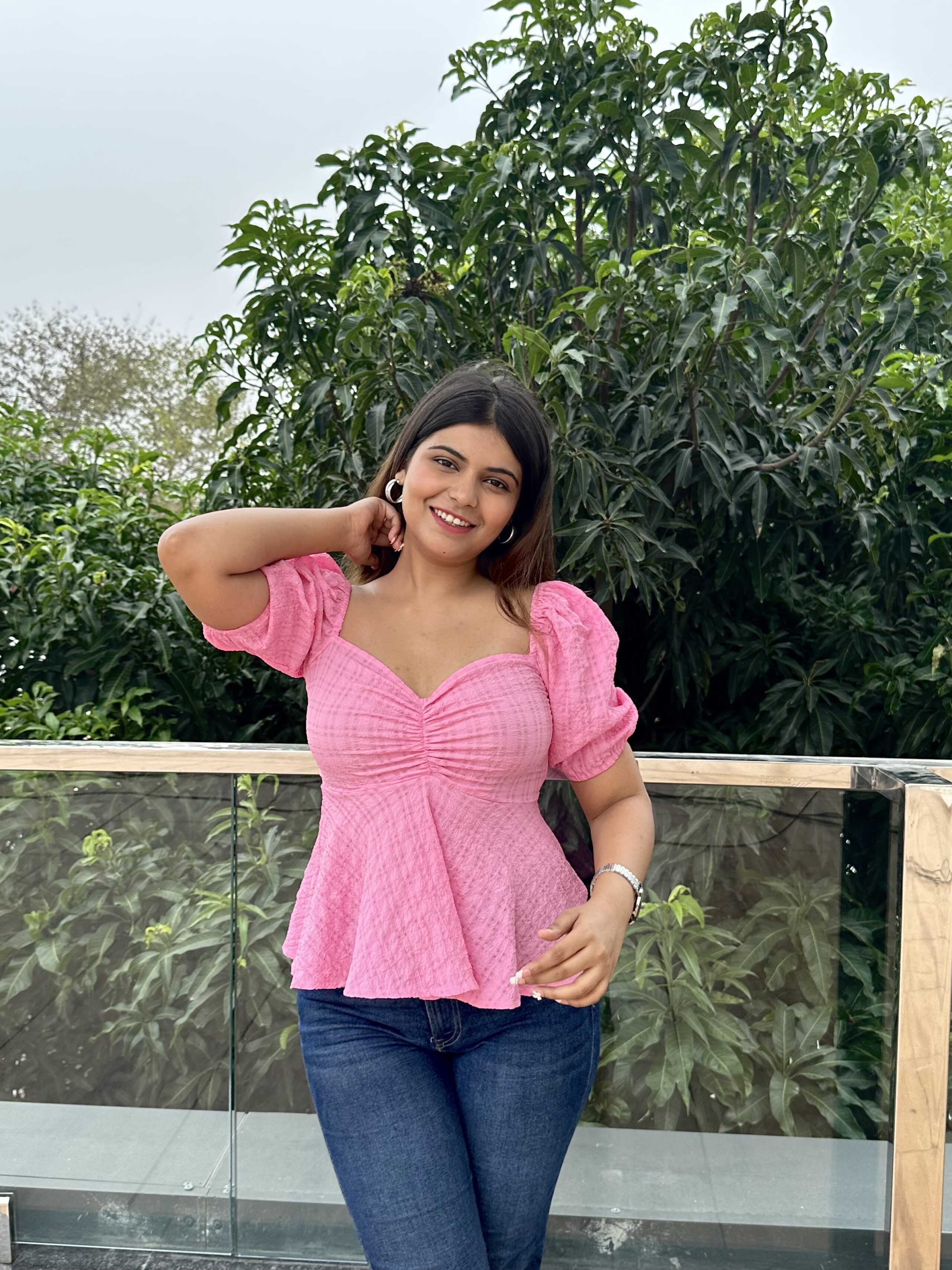 Soft girl vibe – Baby pink top