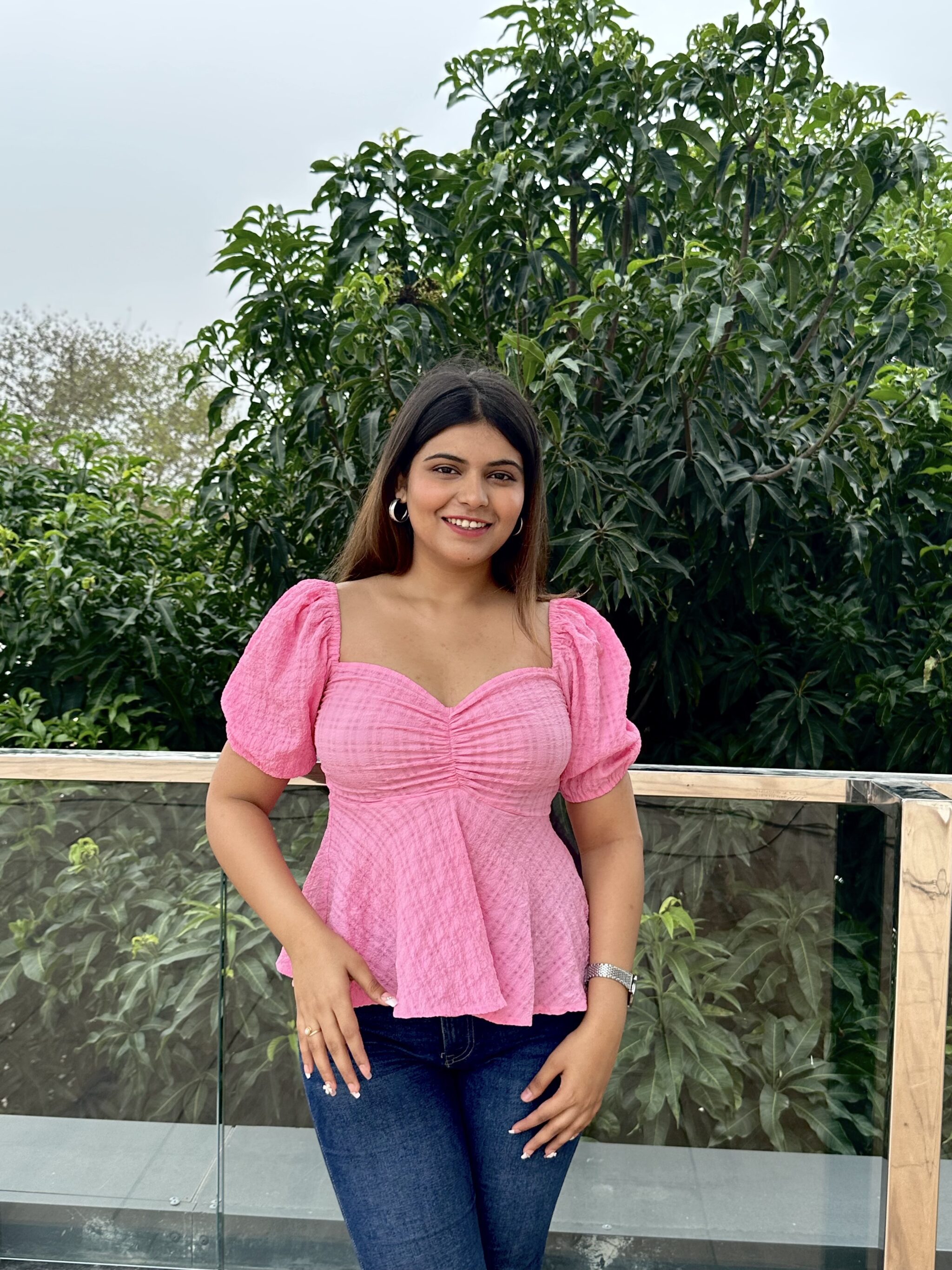 Soft girl vibe – Baby pink top