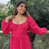 BEING A BARBIE – Cotton Hot pink dress