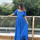 THE OCEAN – Cotton Blue dress