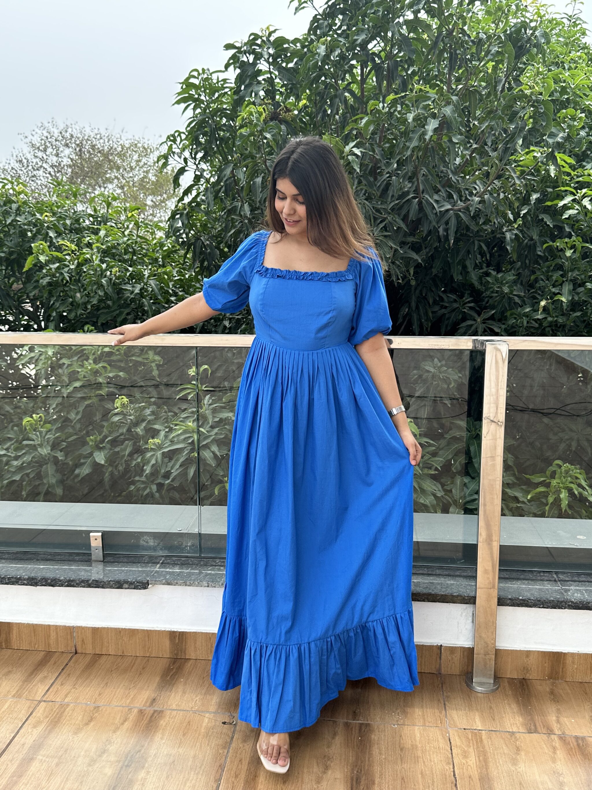 THE OCEAN – Cotton Blue dress