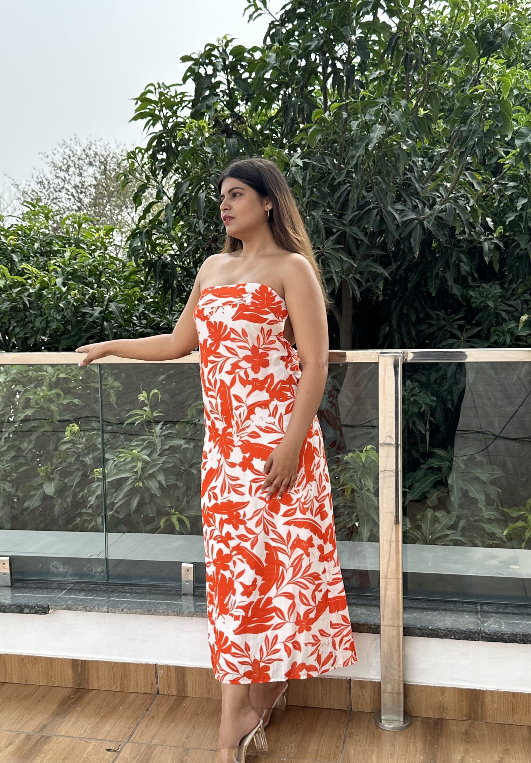 SUMMER FOREVER – Printed cotton dress