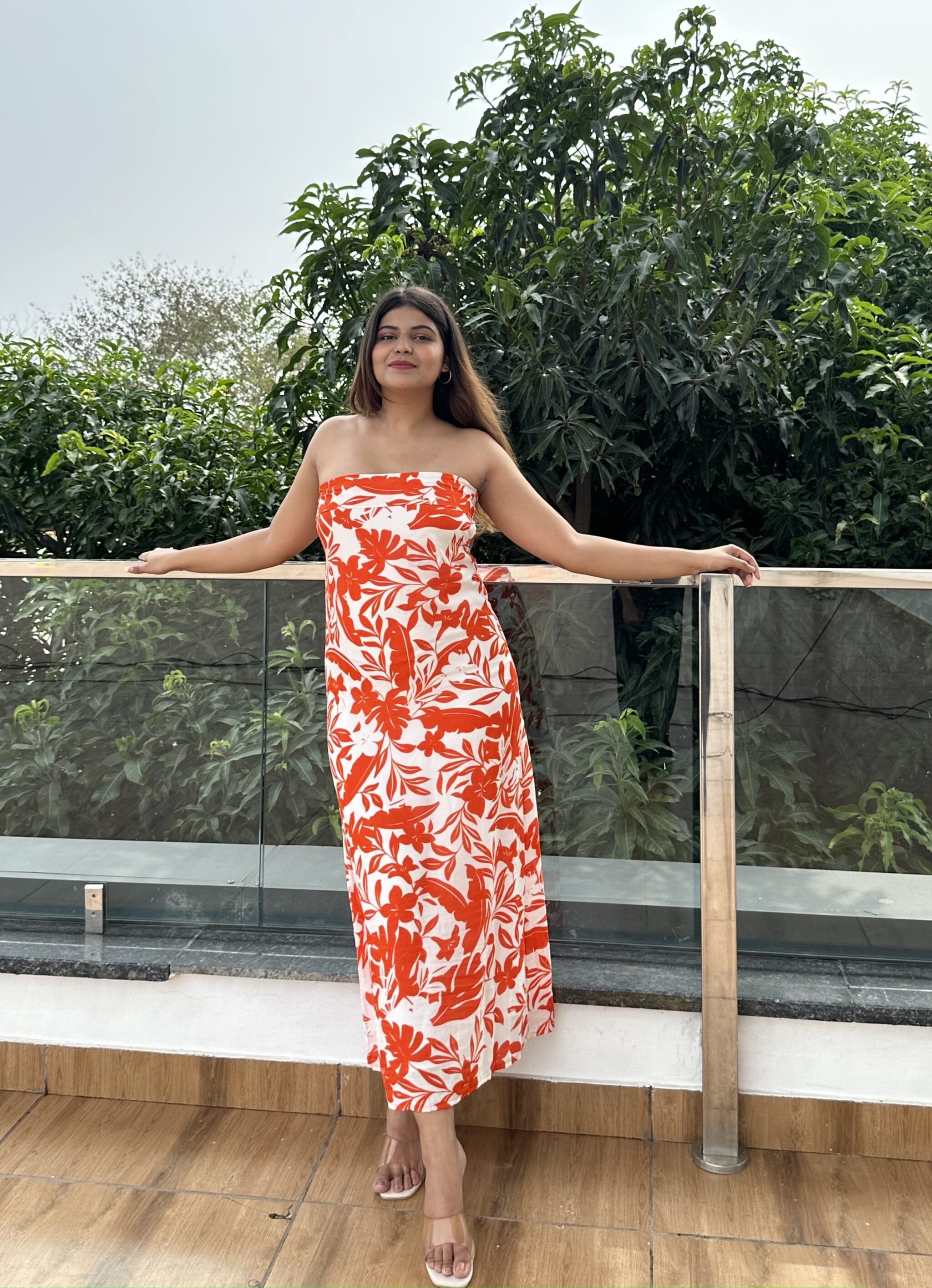 SUMMER FOREVER – Printed cotton dress